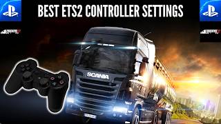 Best ETS2 Controller Settings 2026 | TruckersMP PS4/PS3 Gamepad