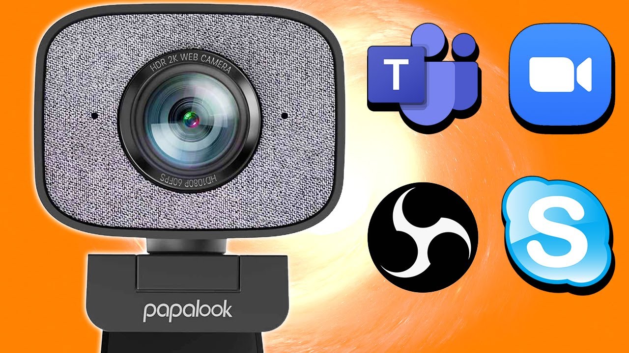 papalook Webcam 2K HDR pour PC, PA930 Web Cam 1080P 60FPS Streaming avec  Cache, Deux Microphones, Trépied, Streamcam pour Création De Contenu, Mise  au Point Fixe pour Ordinateur/Portable/Mac : : High-Tech