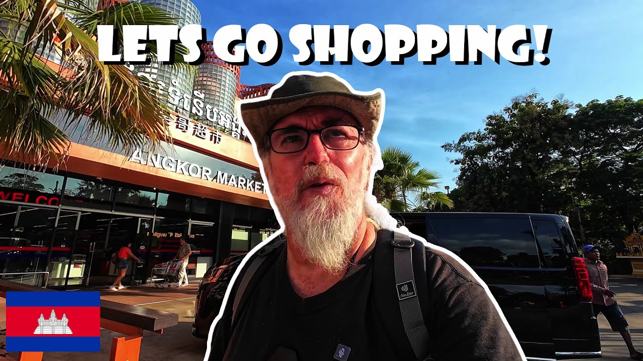 Vlog - E211- "A Full Shopping Tour of Angkor Market II "  🇰🇭  Siem Reap
