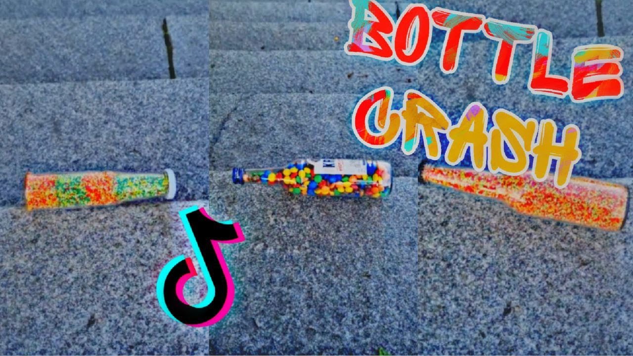 Bottle Rolling Down Stairs ASMR 💧 TikTok Compilation
