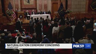Despite 2 being denied access to naturalization ceremony, new citizens remain hopeful