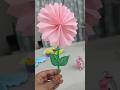 how to make flower paper craft idea for kids#craftyhome#homemadepapercraft#trending#viral#craftideas