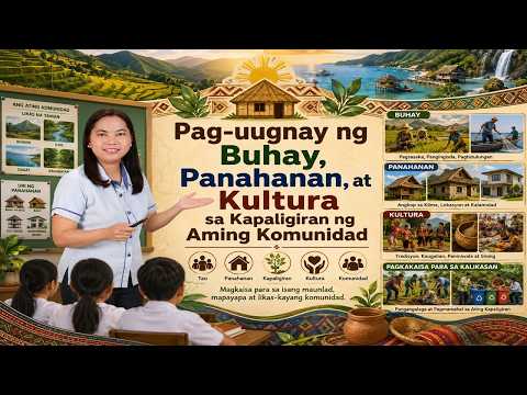 Makabansa 3 | Term 2 | Week 6-8 | Pag-uugnay ng Buhay, Panahanan, at Kultura sa Kapaligiran