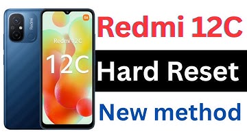 redmi 12c hard reset problem / redmi 12c hard reset / redmi 12c hard reset kaise kare