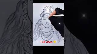 Mahadev and shivling drawing #sketch #drawing #shiv