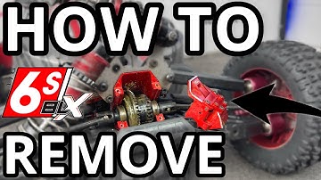 How To Remove ANY Arrma differential. Typhon/kraton/notorious/mojave/fireteam/talion 6s