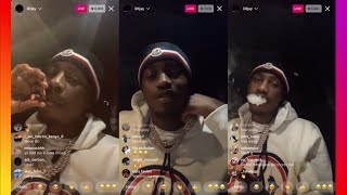 Lil Tjay Off The Top Freestyle On Instagram Live! 🔥