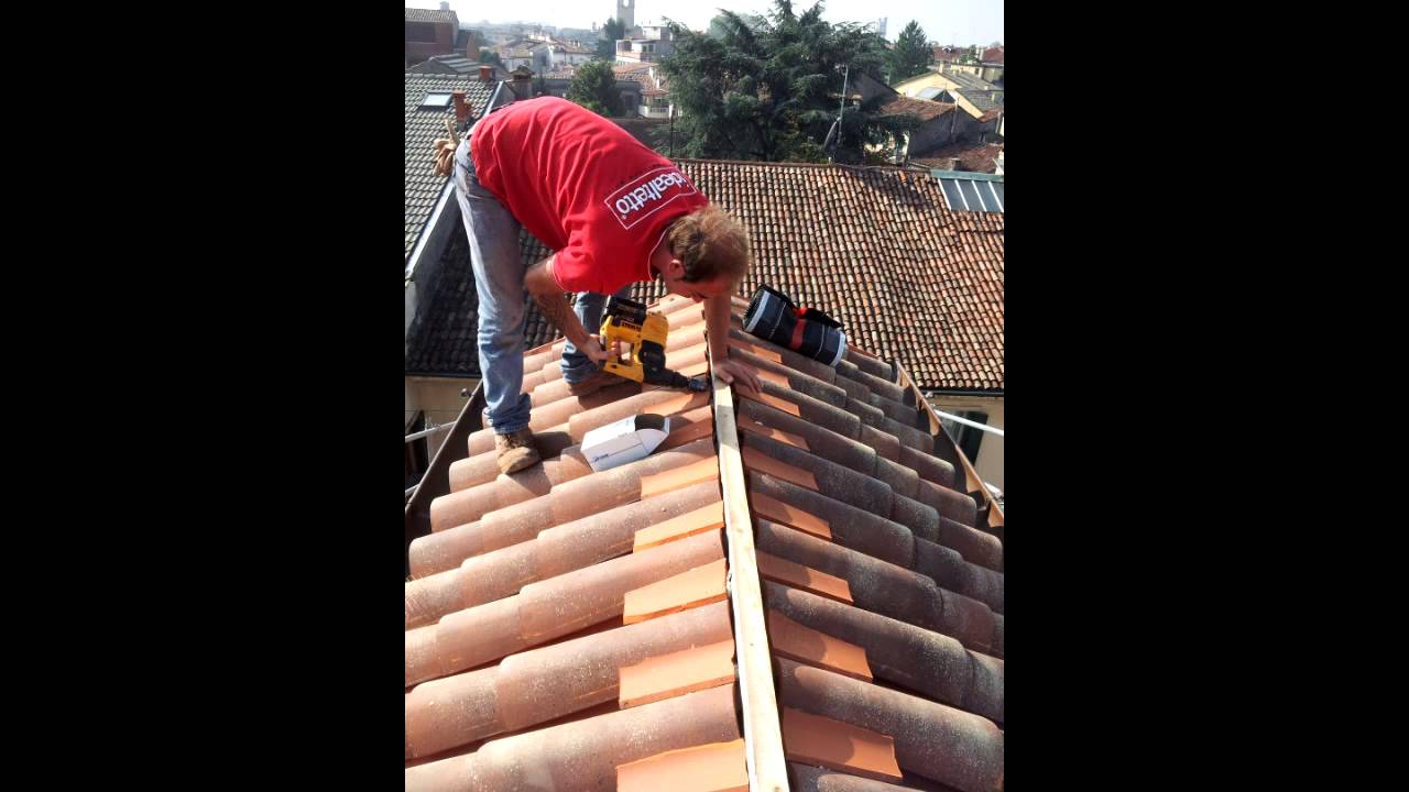 Montaggio pannelli isotec