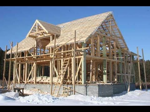 Каркасный дом. Уникальная система утепления.