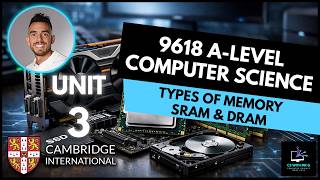 9618 AS Level Computer Science | Unit 3 Lesson 3: Primary Memory | SRAM & DRAM | Static & Dynamic