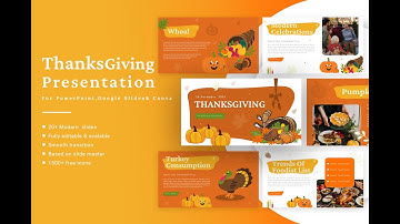 Thanksgiving Presentation Template