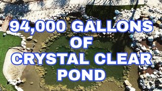 Ten Talk | Wetland Filtration 94,000 gallons of clear pond