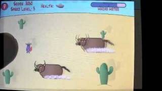 Bull Stampede iPhone app review screenshot 2