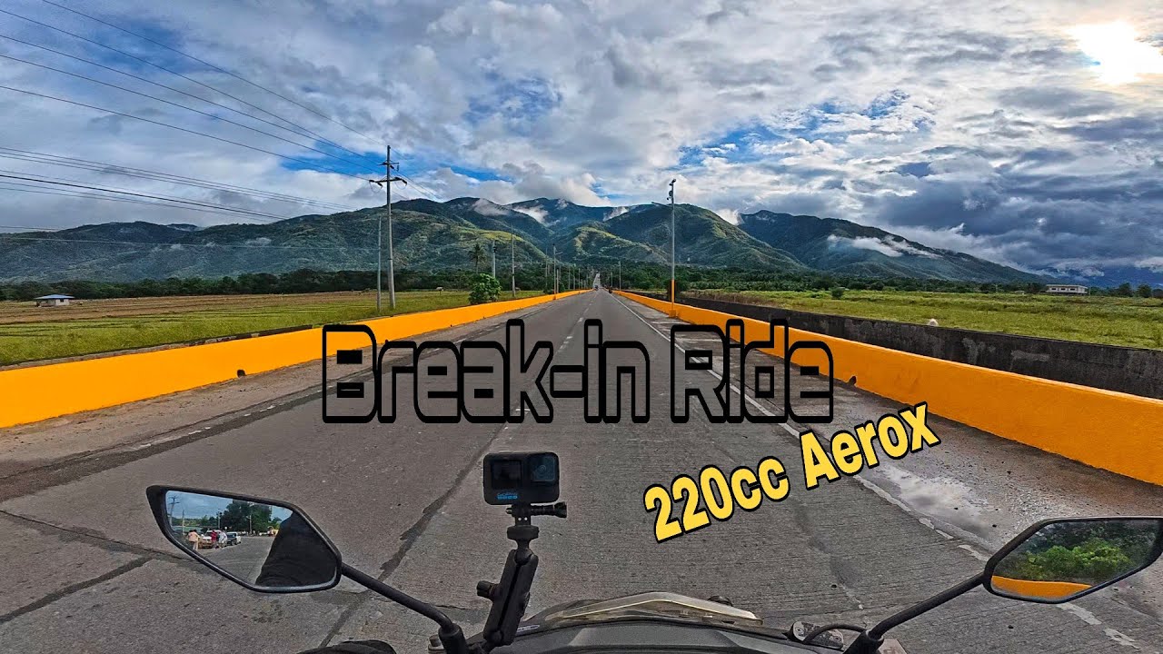 AEROX 220CC BREAK-IN RIDE MALOLOS-GABALDON-DINGALAN