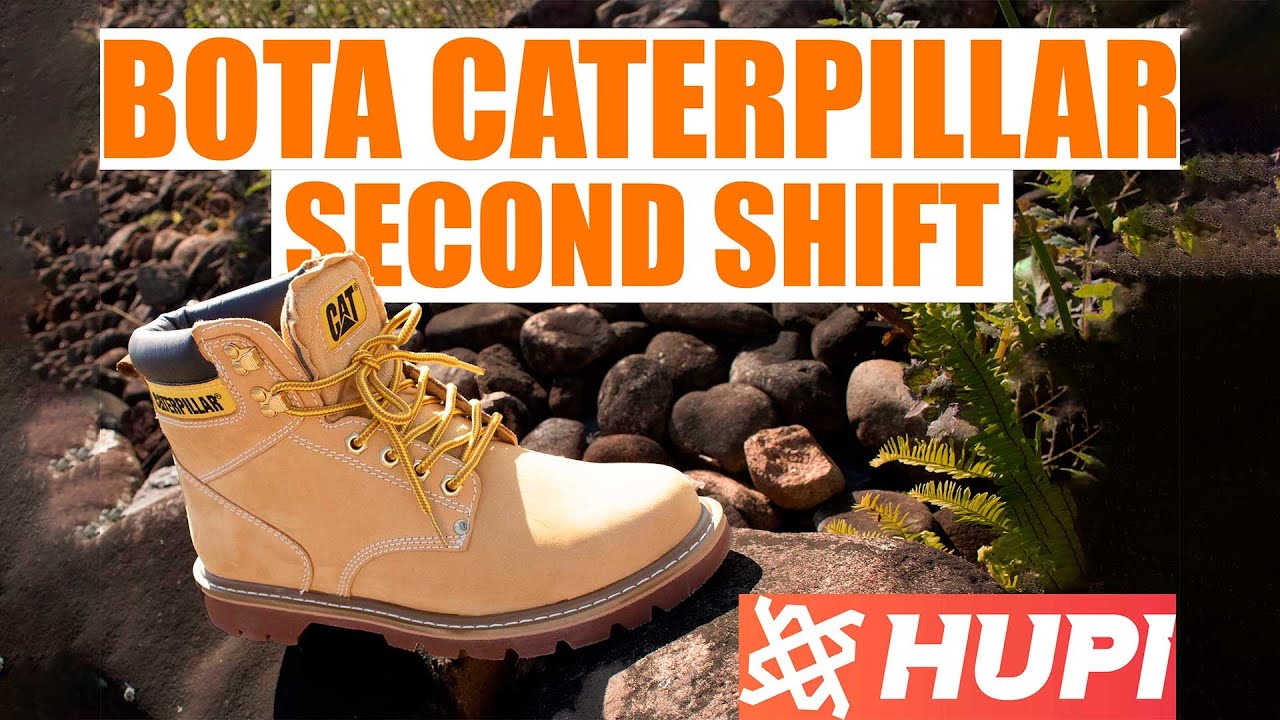 Bota Caterpillar Invader Hiker Waterproof Marrom Claro