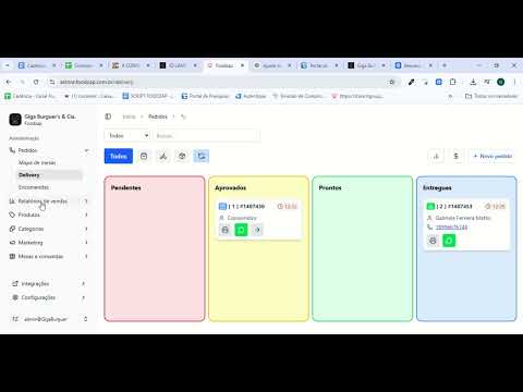 Como Acessar e Visualizar os Relatórios de vendas no Foodzap.