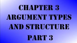 Phil 110 Chapter 3 Part 3 Deductive and Inductive Arguments