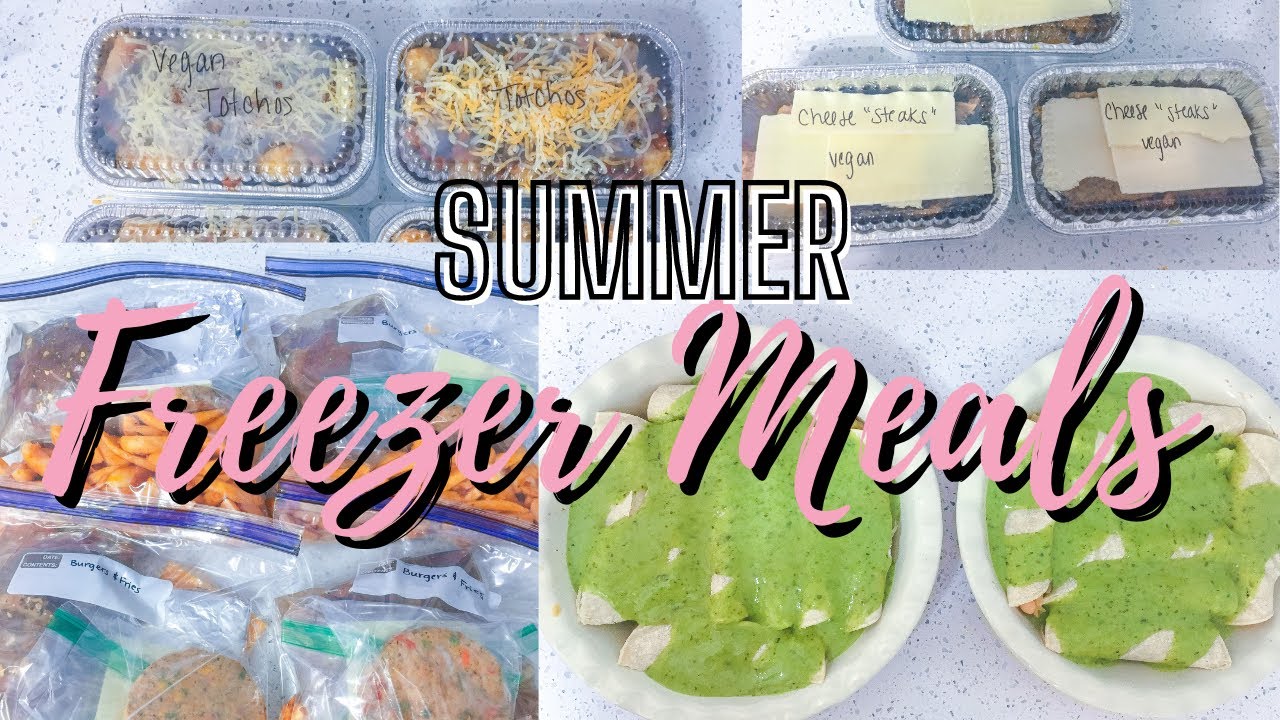 Summer Freezer Meals | Easy Meal Kits | 10+ Meals