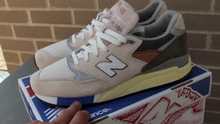 new balance 998 on feet