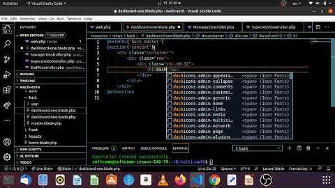 07. Create Controllers to return Dashboard Views - Myanmar Programming Tutorials