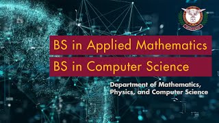 BS Applied Mathematics and BS Computer Science – UP Mindanao