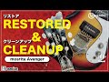 mosrite Avenger /傷と埃にまみれた日本製ビンテージギターを修復し綺麗にしました 　　　# mosrite #vintage #restoration