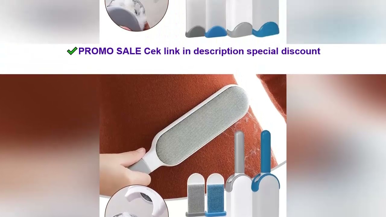 Magic Clothes Lint Remover Reusable Pet Cat Hair Fur Roller Brush Reusable Static Dusting Cleaning B