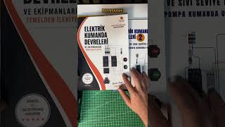 Asenkron Motor Kesikli Çalıştırma Kumanda Devresi #elektrik #plc #kontaktör