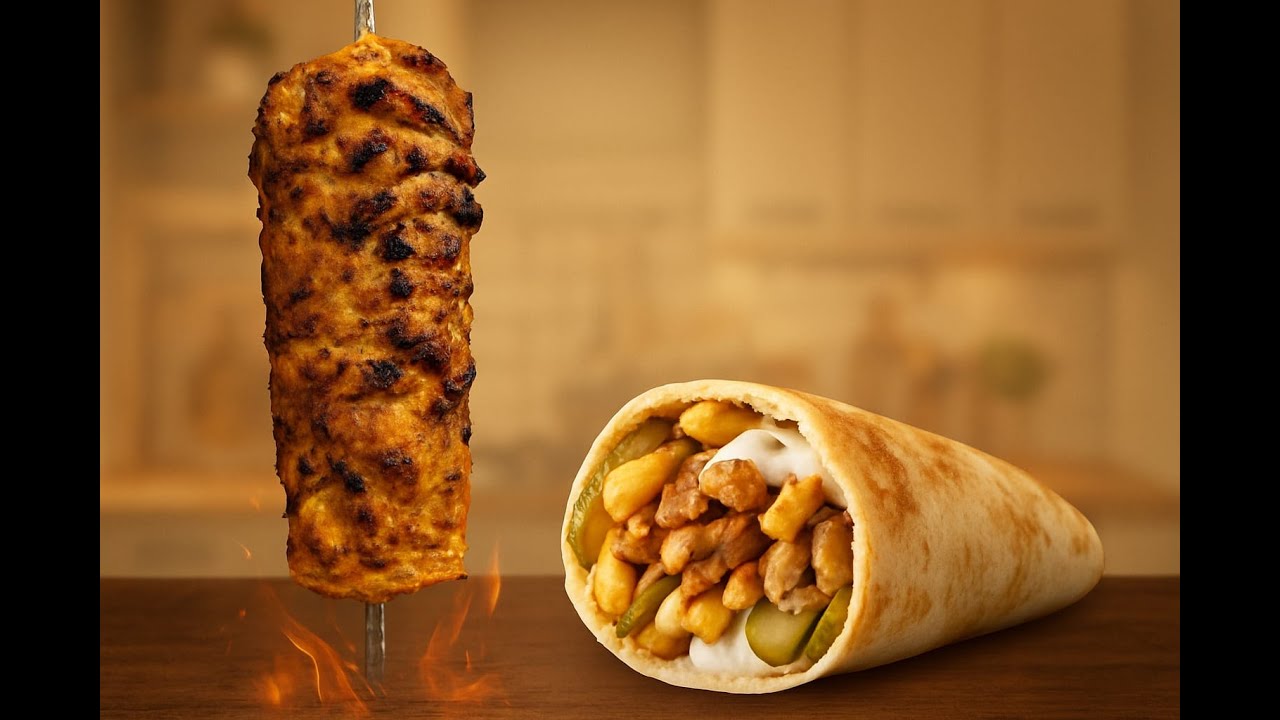 ازاي عملنا سيخ شاورما المطاعم في البيت بكل سهولة ؟؟