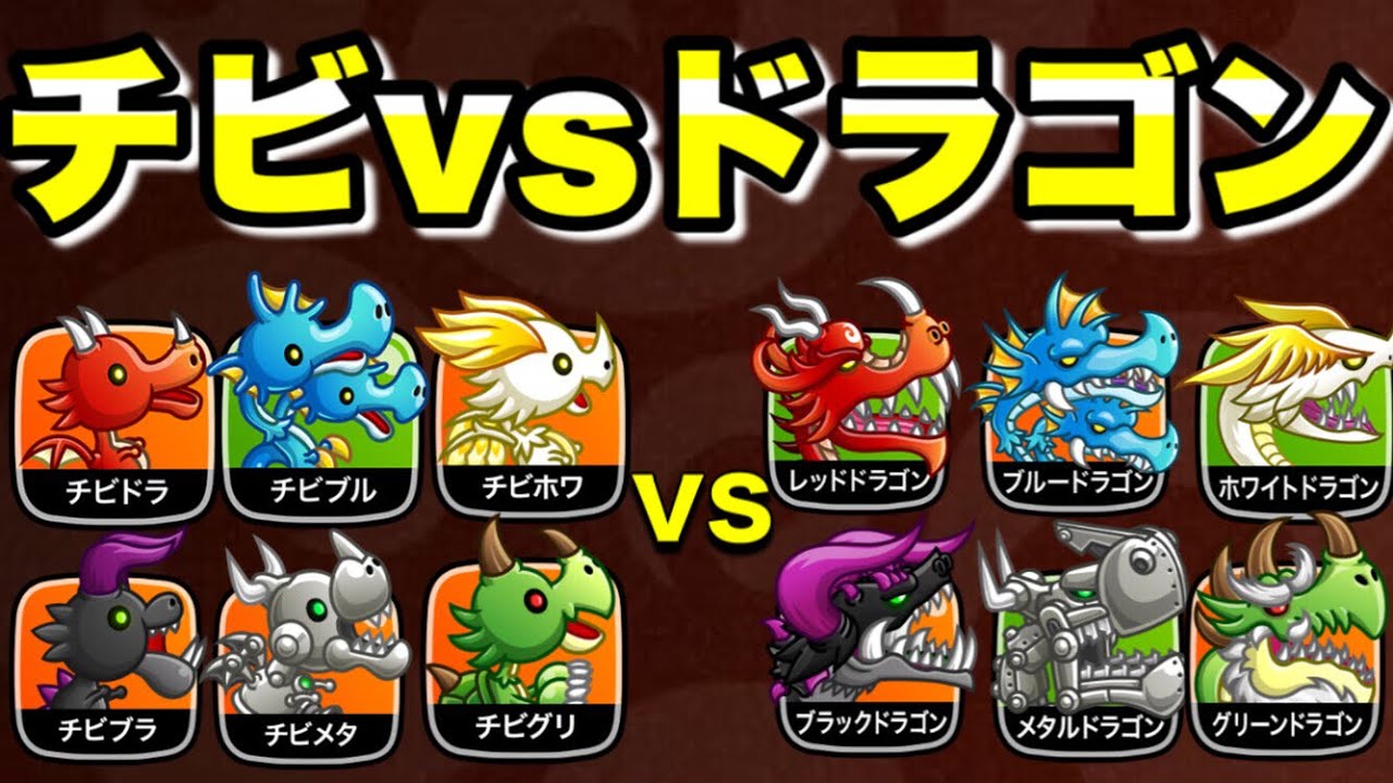 城ドラ攻略 チビ軍vsドラゴン軍 親子対決 重ねの重要性 最強ドラゴン決定戦番外編 レッドドラゴン ブルードラゴン ホワイトドラゴン ブラドラ メタドラ グリドラ 城とドラゴン ケン妻 239 Youtube