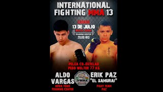 Aldo Vargas Vs. Erik Paz