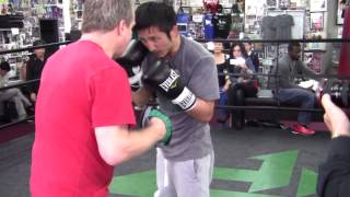 Freddie Roach & Zou Shiming MITT WORKOUT (Complete Unedited) 鄒 市明 手套 鍛煉 Wealth