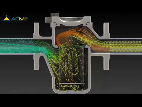 Simplex-Korbsieb | Funktionsweise eines Korbsiebs – ACME Fluid System #Sieb #Korbsieb