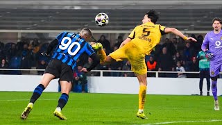 Atalanta vs Borussia Dortmund penalty. Horrible challenge..