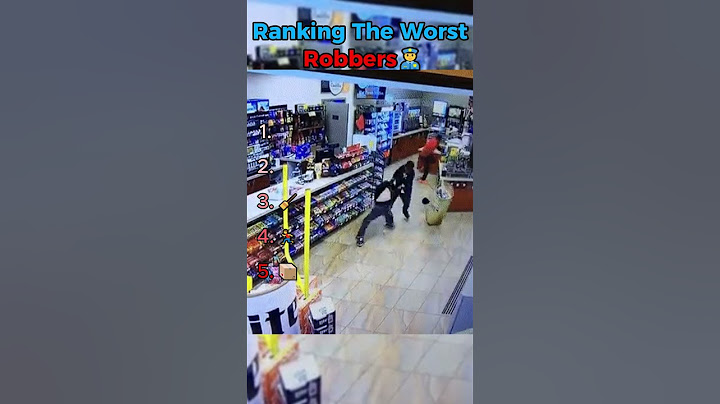 Ranking The Worst Robbers🤦👮 #shorts #funny