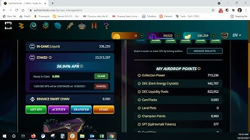 Claiming and Staking SPS