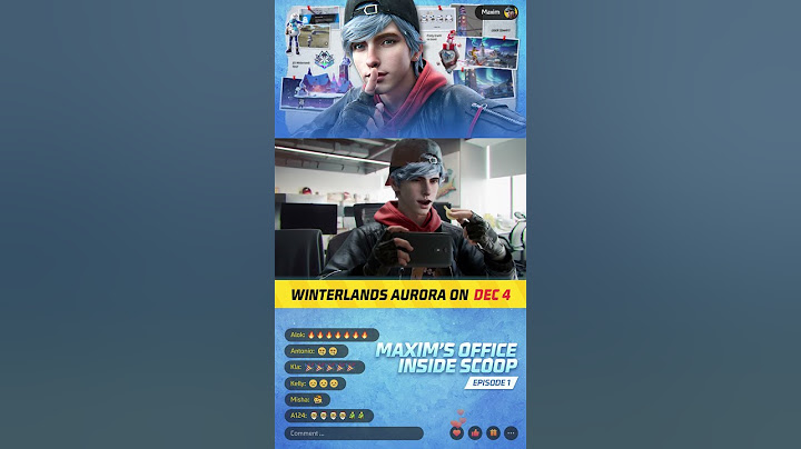 Maxim's Office Inside Scoop (EP.1): Winterlands Time! | Free Fire Official