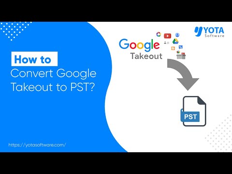 How to Export Google Takeout to PST for Outlook | Updated 2025 - YouTube
