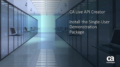 CA Live API Creator - UnBox LAC 3