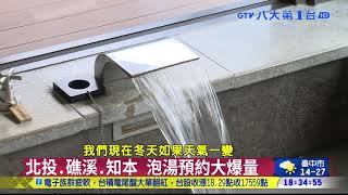 降溫泡湯夯! 泰安溫泉遊客增5成 ｜八大民生新聞 2021111006