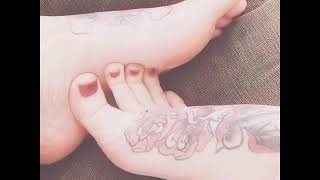 Foot Fetish Photo Tattooed Tootsies