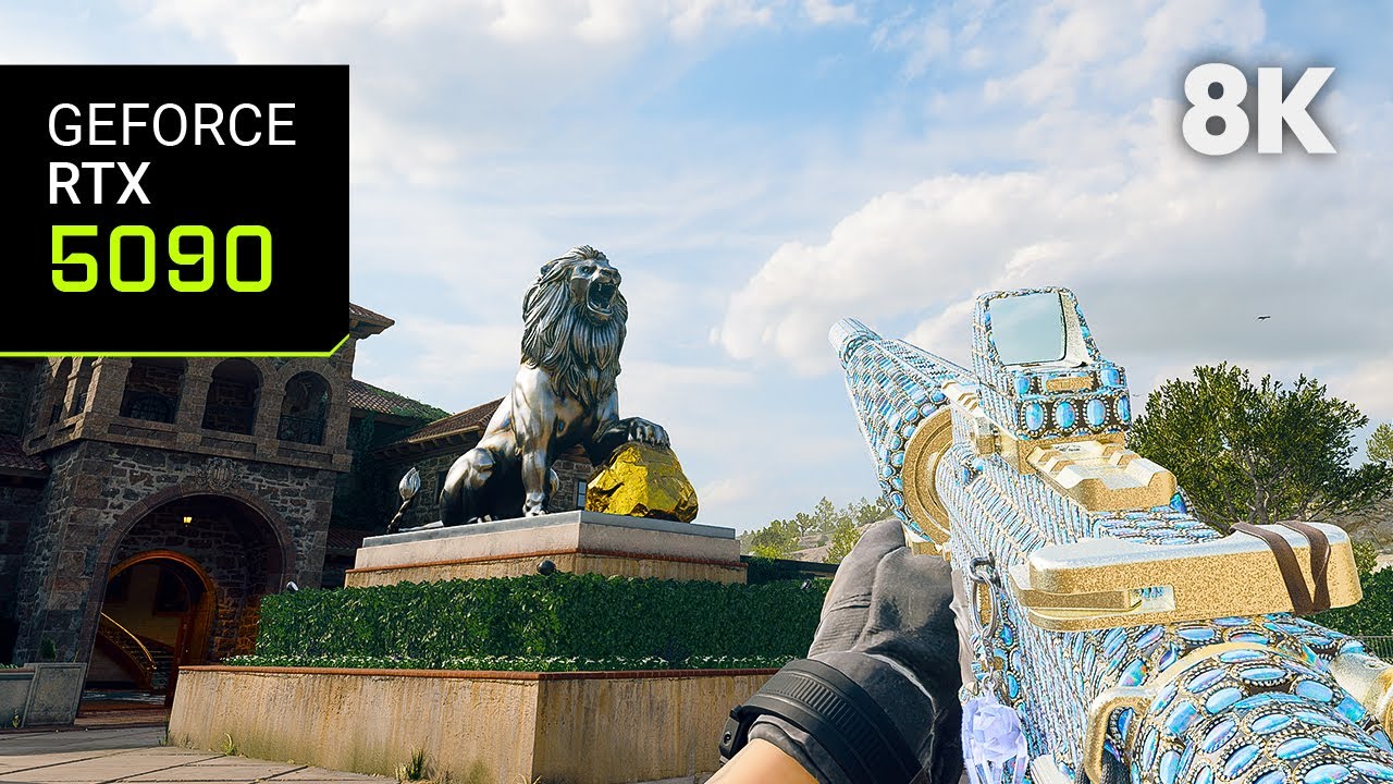 8K RTX 5090 on Black Ops 6 to push the limit