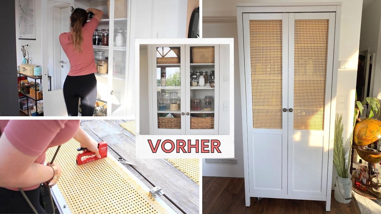 IKEA Küchenschrank verarbeiten YouTube Geflecht - - richtig Upcyclen Wiener