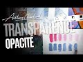 La transparence et lopacit en peinture acrylique tuto complet