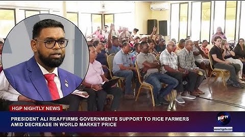 PRESIDEN ALI TEGASKAN KEMBALI KOMITMEN PEMERINTAH TERHADAP PETANI BERAS DI TENGAH HARGA BERAS YAN...