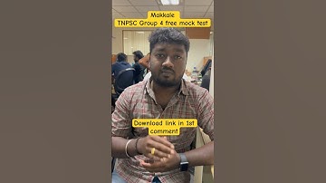 Makkale download TNPSC group 4 free mock test paper 🔥🔥| Veranda Race