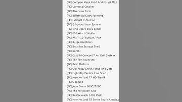 Mod Testing List (Oct 4, 2023) #fs22 #farmsimnews
