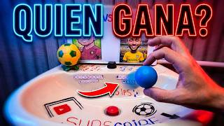 | PING PONG🔵 Battle | 🇺🇸 🇦🇷 Ronaldinho vs Messi | Soccer | Football