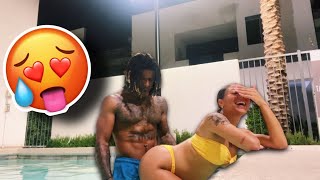 ASKING MY PREGNANT GIRLFRIEND TO DO "IT" IN THE HOT TUB!! **THIS HAPPENED **