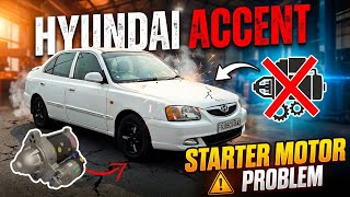 Hyundai Accent Starter Problem  ||  गाड़ी का starter रिपेर कैसे करे || How To Repair Car Starter. Hyundai Accent Starter Problems